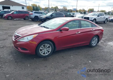 2012 Hyundai Sonata Gls z USA, uszkodzony, nr VIN 5NPEB4AC4CH384050